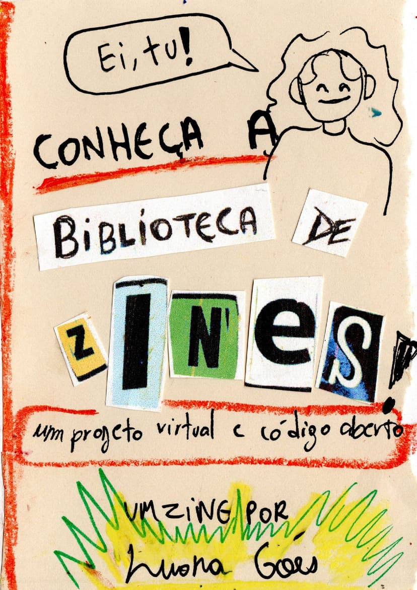 Conheça a Biblioteca de Zines em um zine